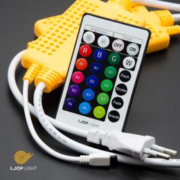 ریموت کنترلر IR ریسه RGB 220V