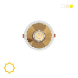 چراغ سقفی توکار 9 وات COB رفلکتور دار