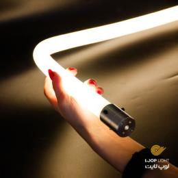 نئون فلکس سیلیکونی ۳۶۰ درجه دو تراکم ۱۲۰
